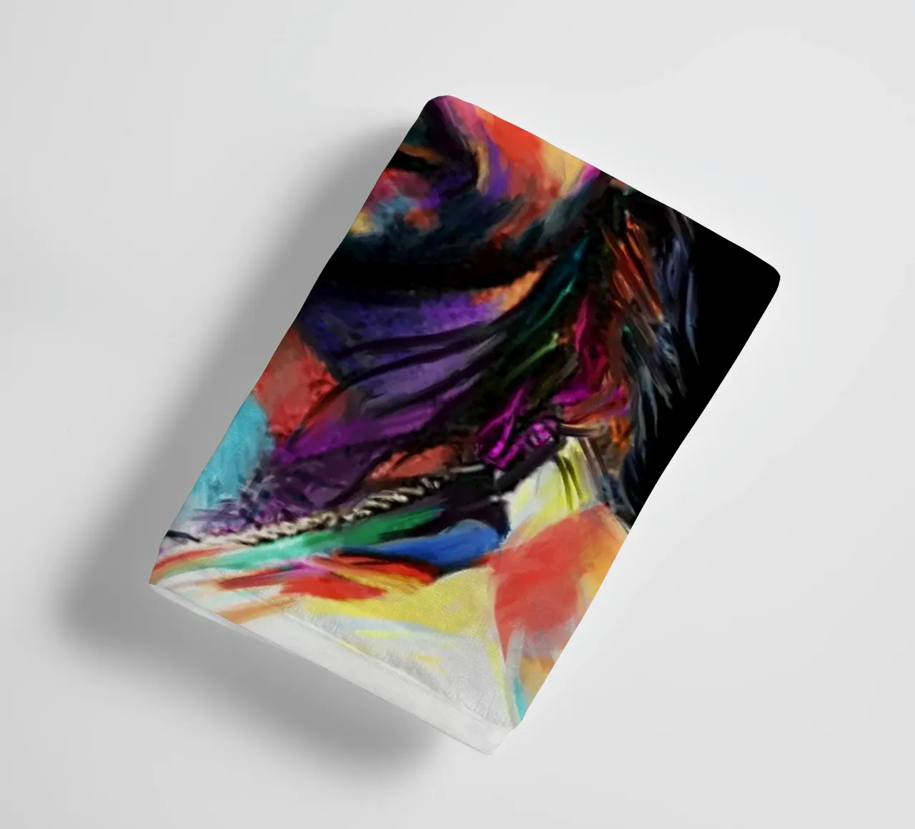 Andre Agassi abstract colorful pop art portrait asciugamano da bagno da Lembayung art