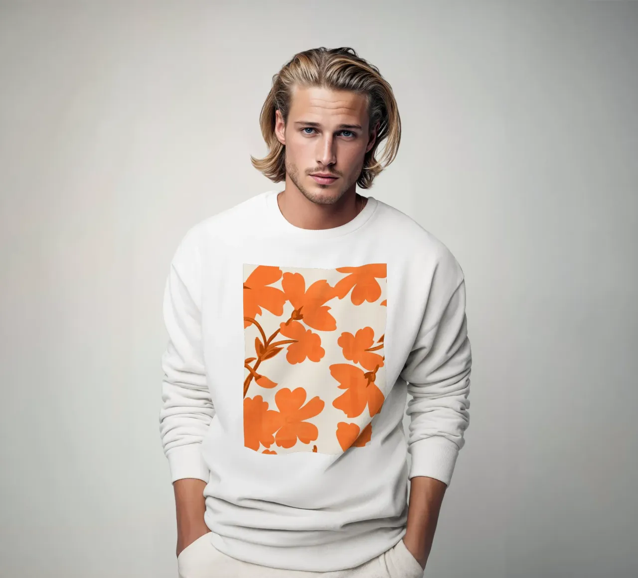 Fiori d'arancio felpa da ThingDesign