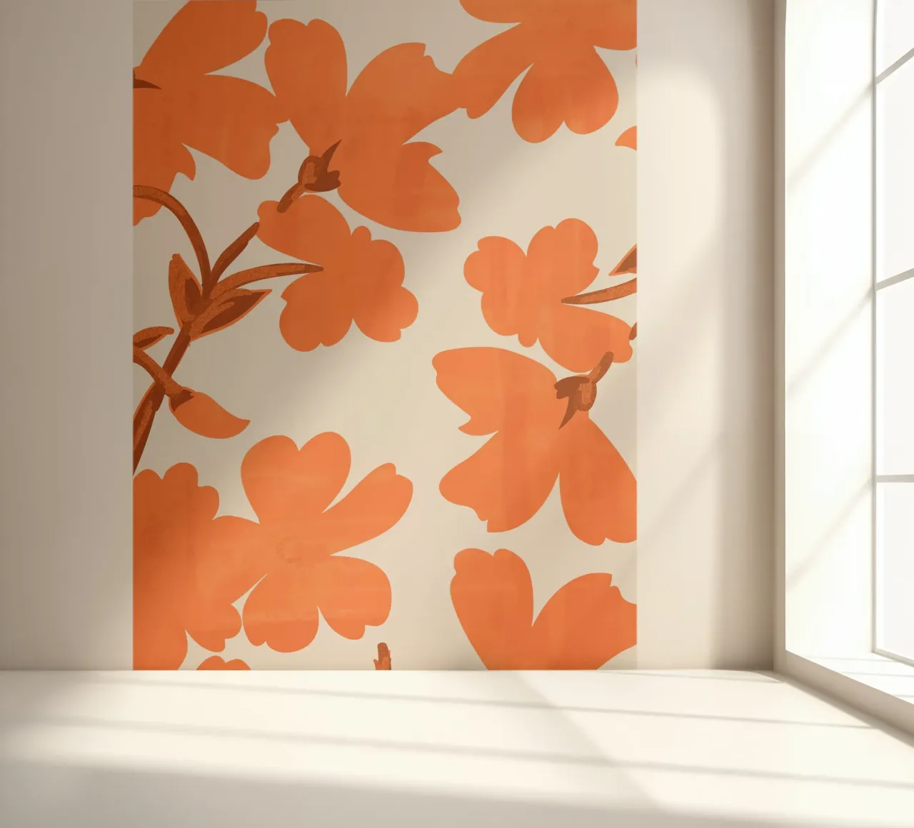 Fleurs d'oranger papier peint photo de ThingDesign