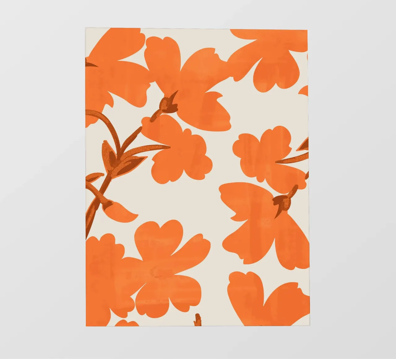 Fleurs d'oranger papier peint photo de ThingDesign