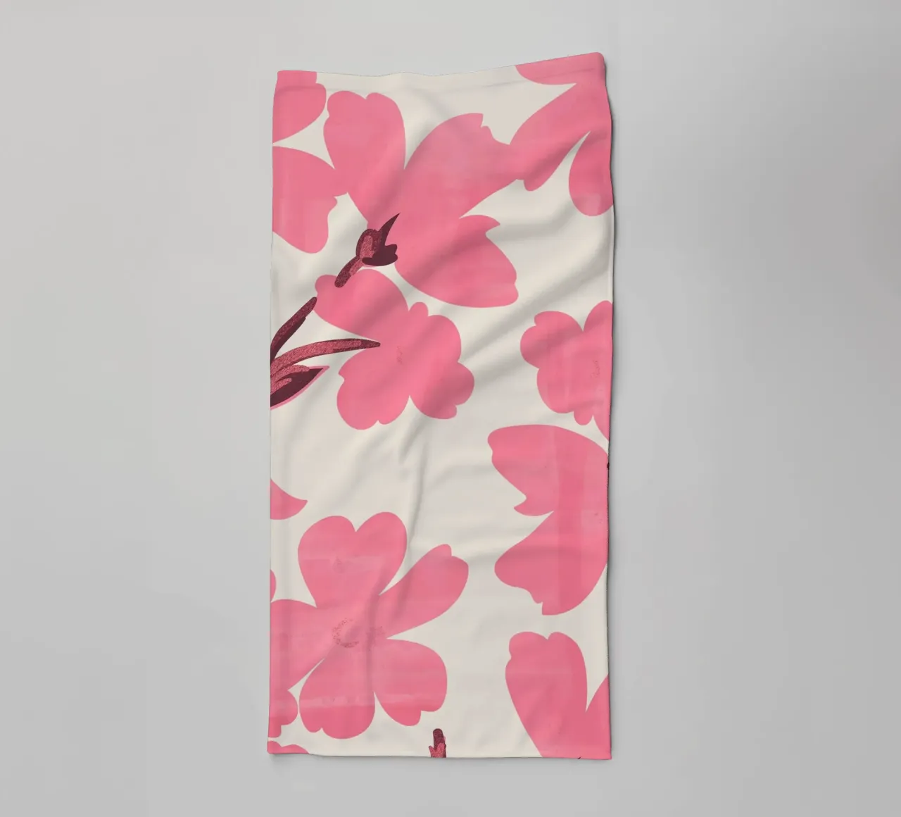 Fiori rosa asciugamano da bagno da ThingDesign