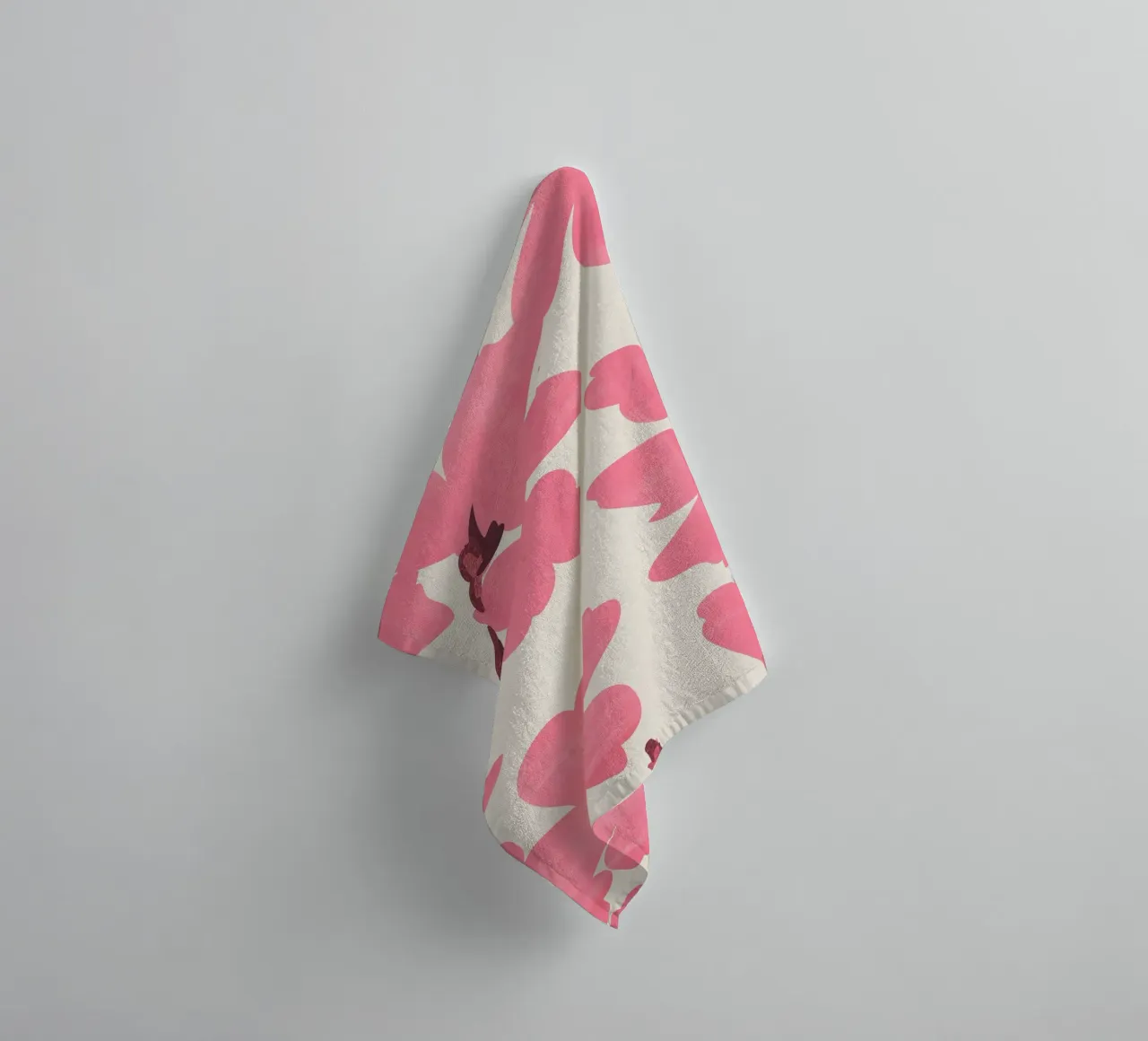 Fiori rosa asciugamano da bagno da ThingDesign