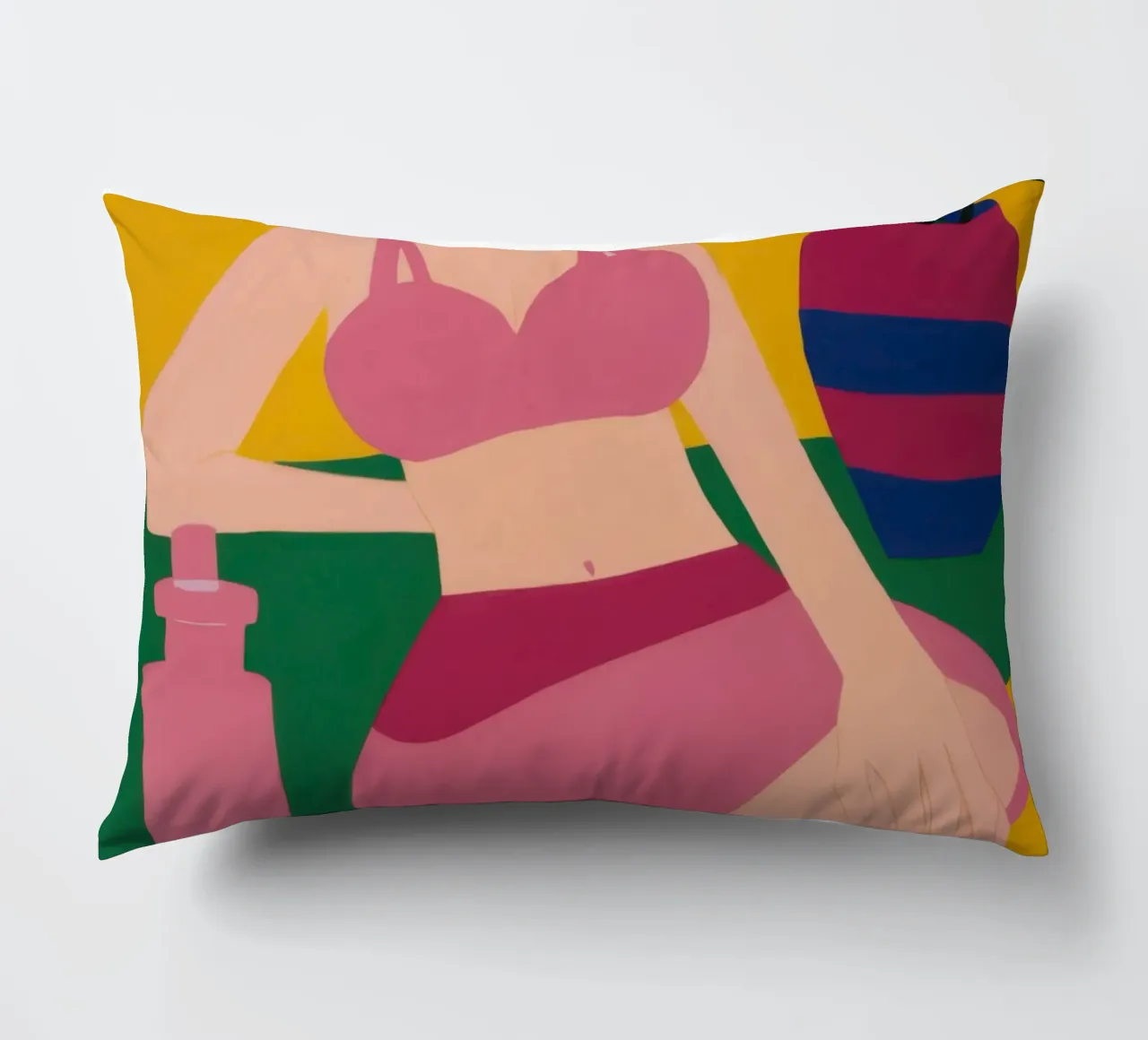 Sdraiarsi in fucsia cuscino da Ink Pulse