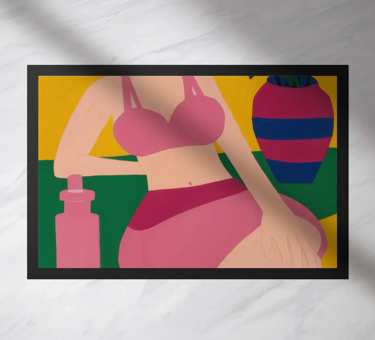 Sdraiarsi in fucsia zerbino da Ink Pulse