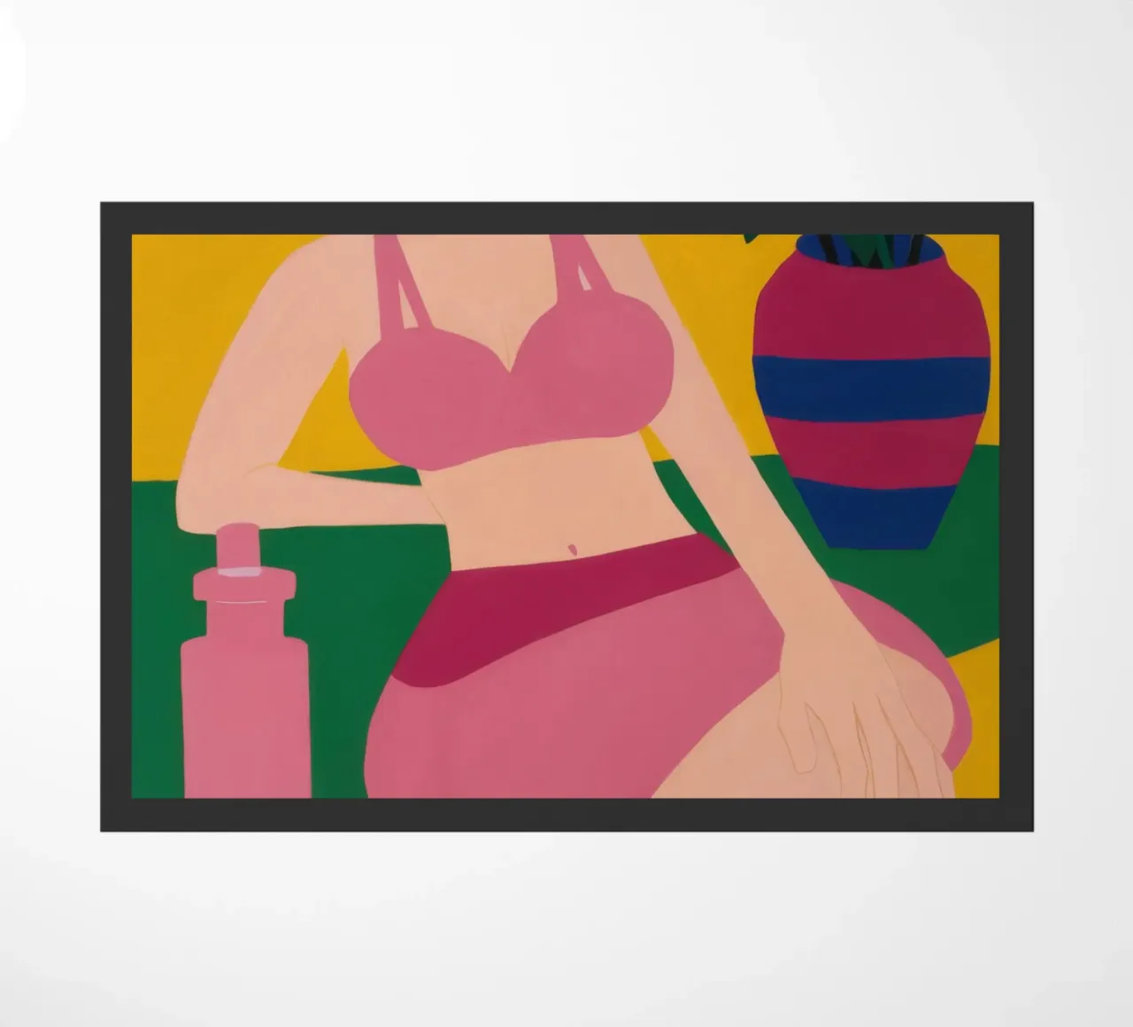 Sdraiarsi in fucsia zerbino da Ink Pulse