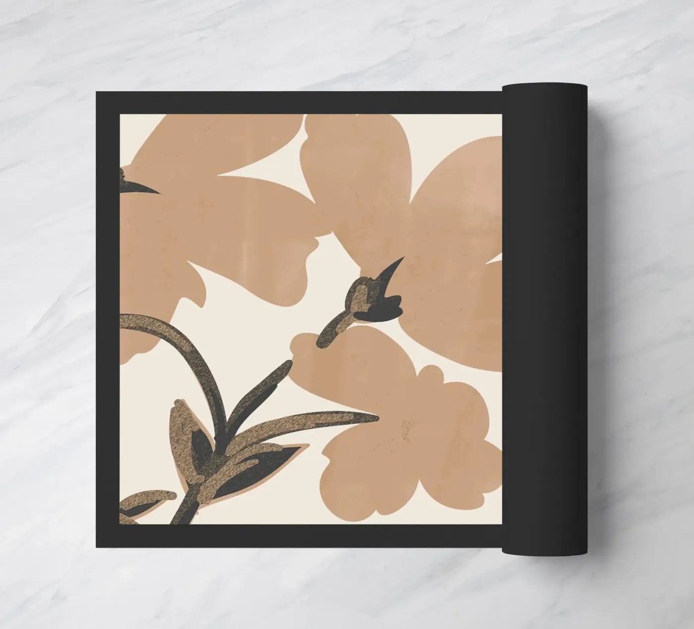 Fiori beige zerbino da ThingDesign