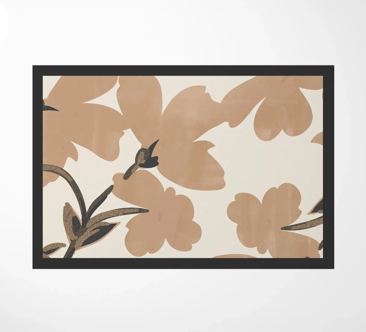 Fiori beige zerbino da ThingDesign