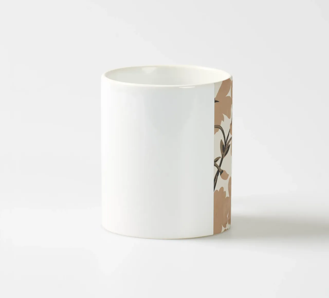 Fiori beige tazza in ceramica da ThingDesign