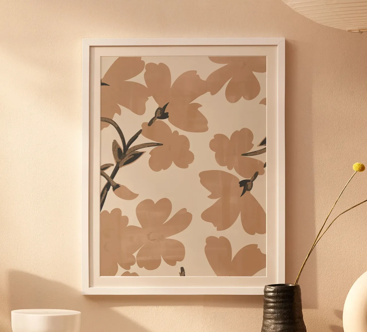 Fiori beige carta hahnemühle da ThingDesign
