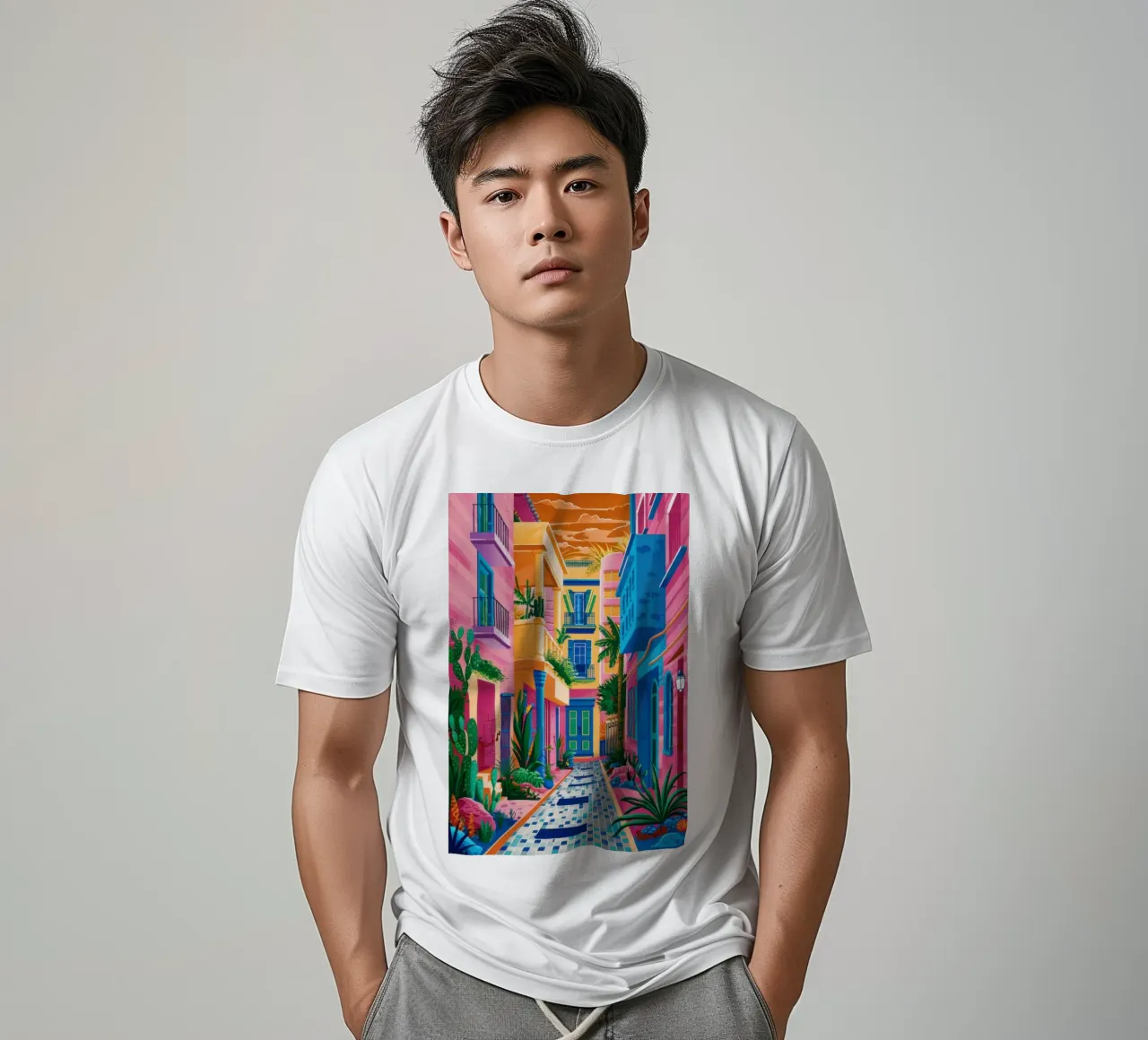 Il Passaggio Verdeggiante t-shirt da Ink Pulse