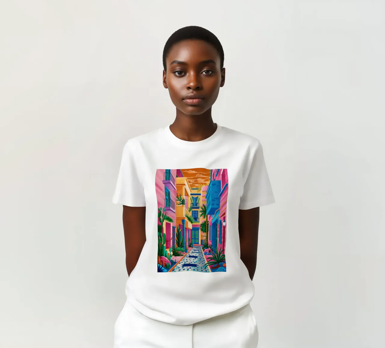 Il Passaggio Verdeggiante t-shirt da Ink Pulse