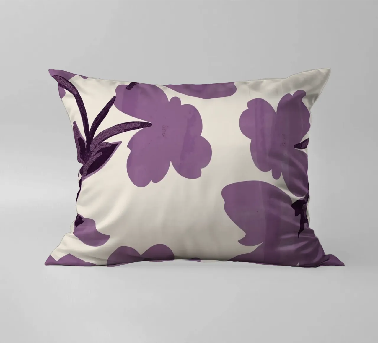 Fiori viola cuscino da ThingDesign