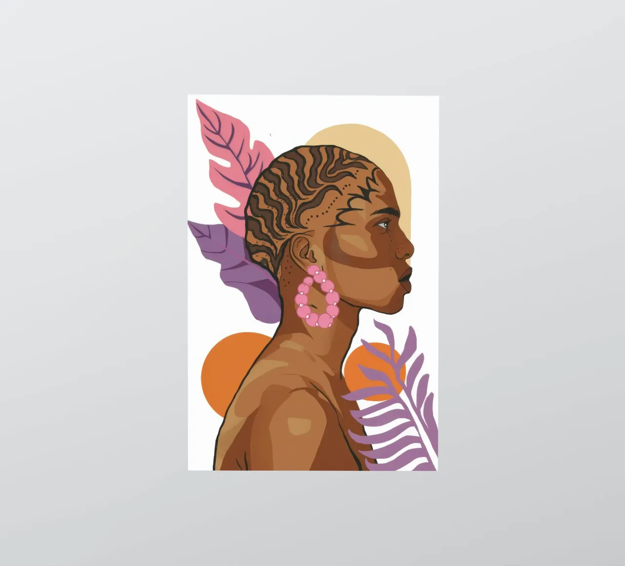 Golden Hour Goddess Sticker von Ink Pulse