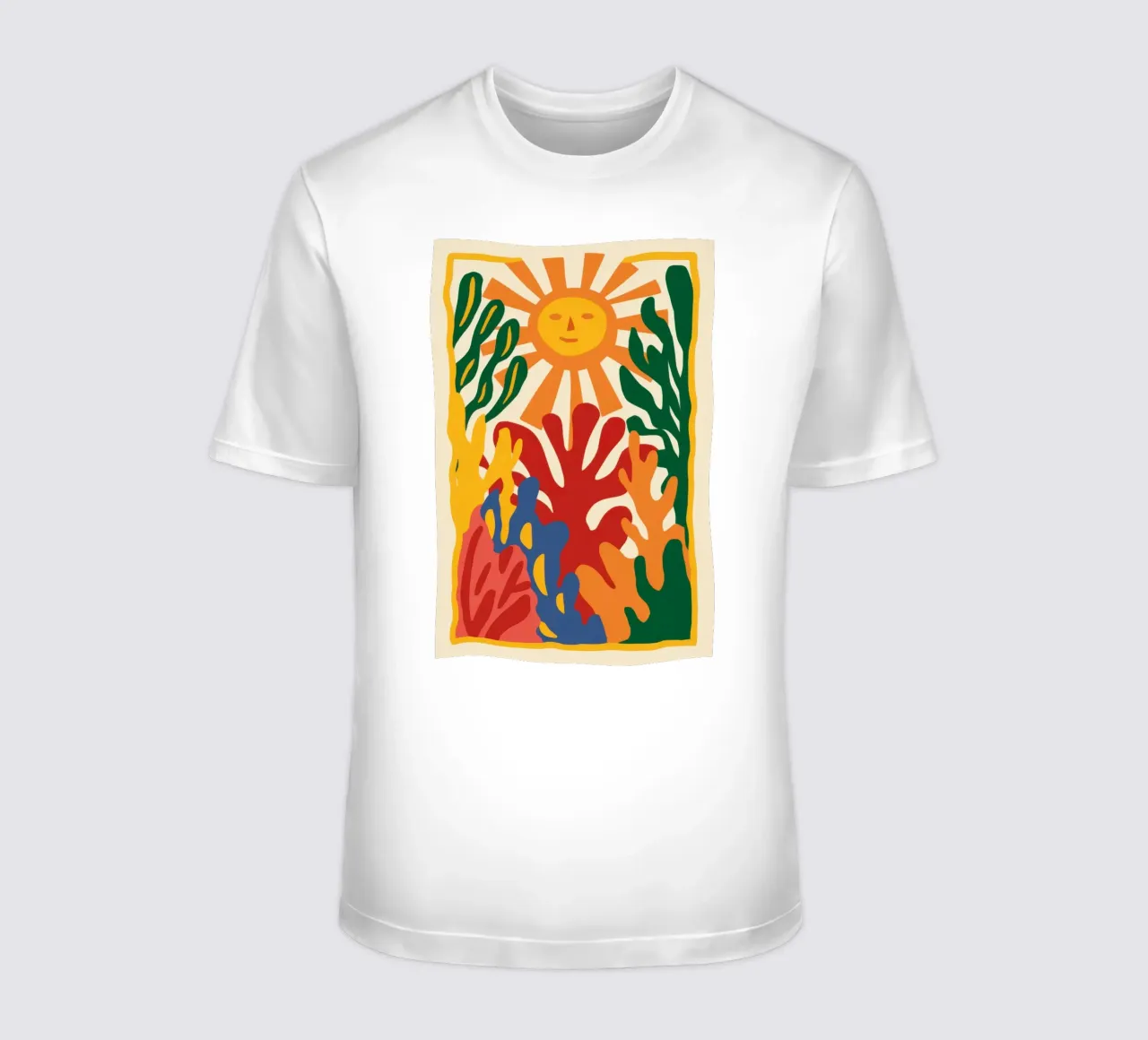 Sole e figure radianti t-shirt da Flock Reverie