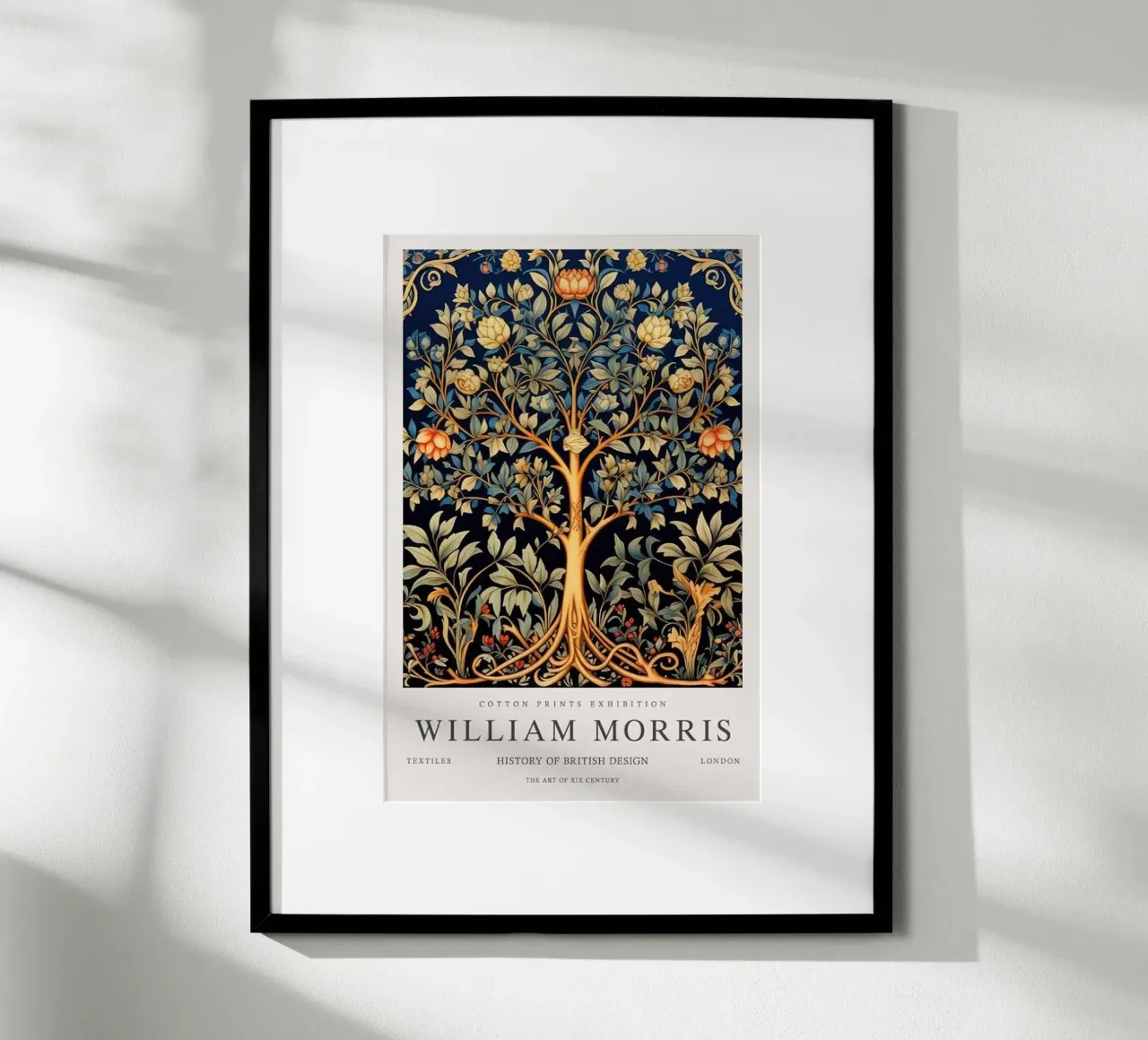 William Morris Albero di Lush carta hahnemühle da ART LEGEND ORIGINAL