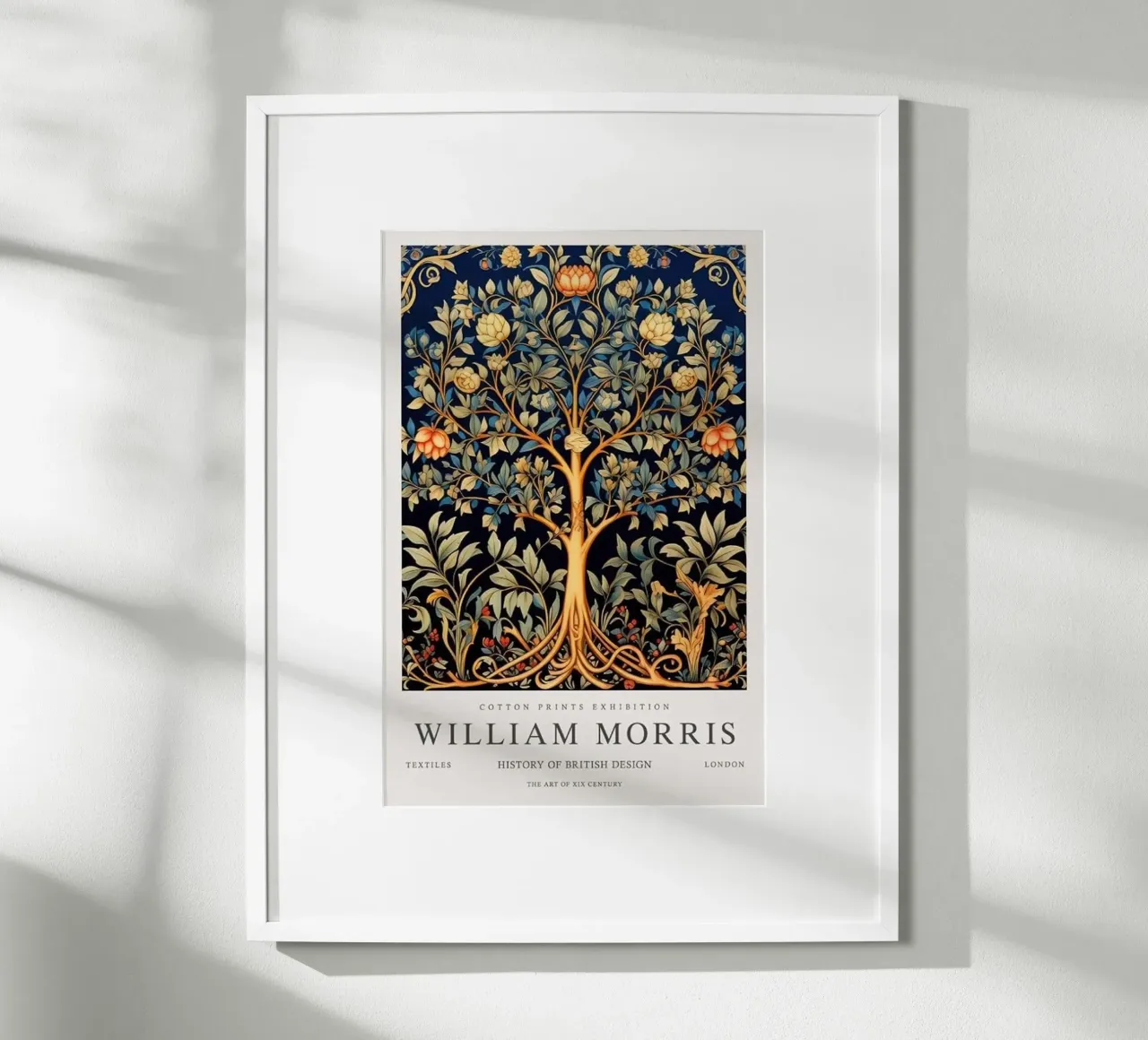 William Morris Albero di Lush carta hahnemühle da ART LEGEND ORIGINAL