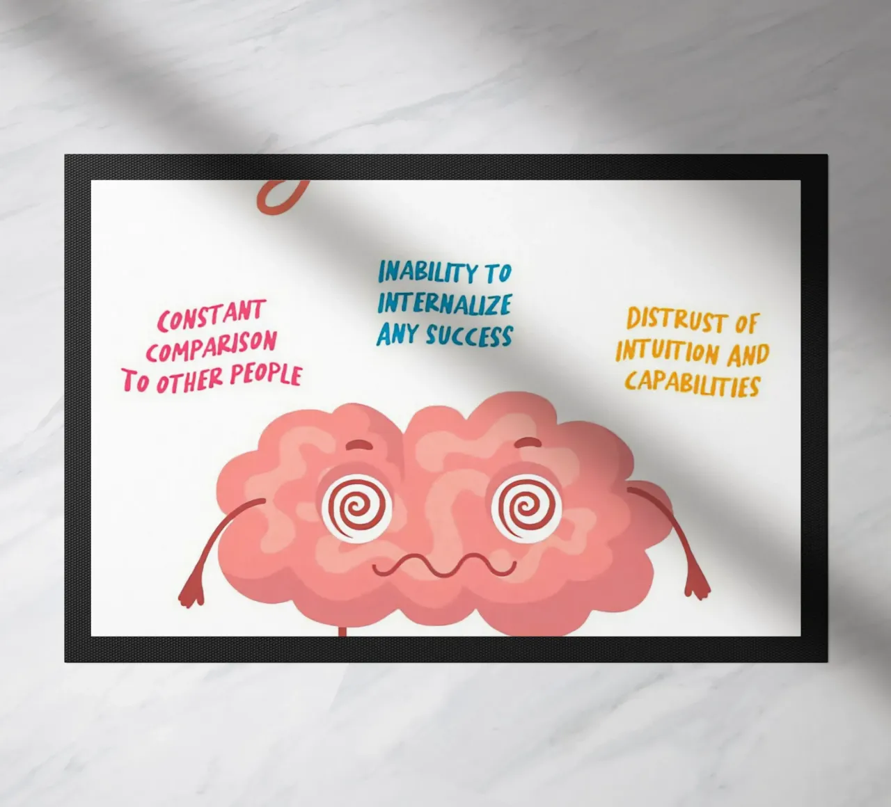 sindrome dell'impostore zerbino da Eva Rogers