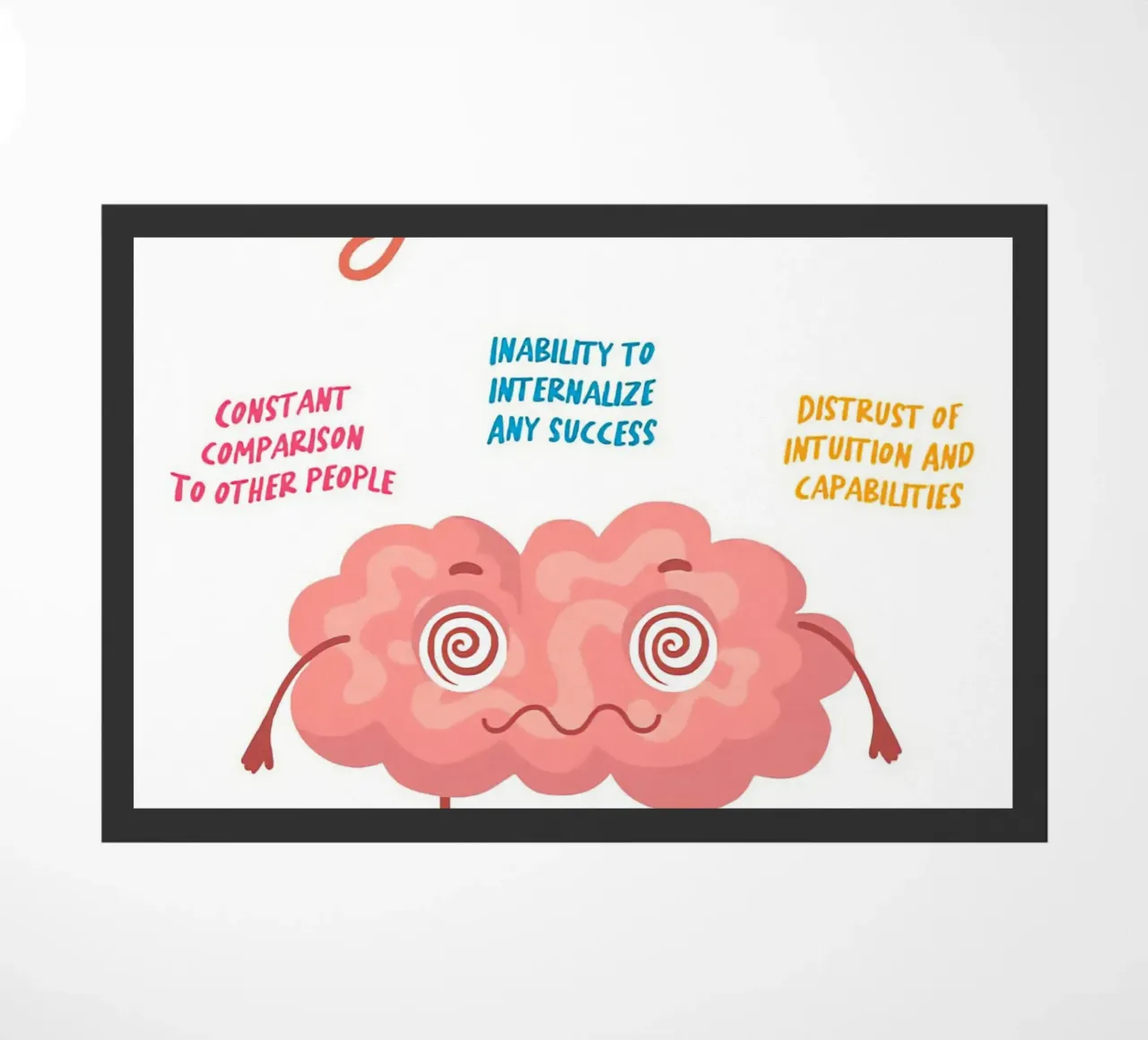 sindrome dell'impostore zerbino da Eva Rogers