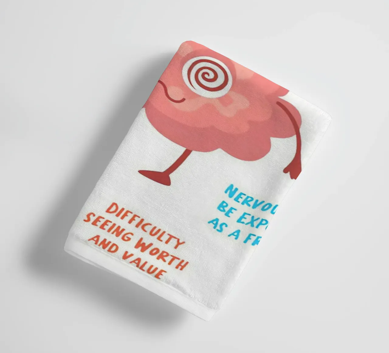 sindrome dell'impostore asciugamano da bagno da Eva Rogers