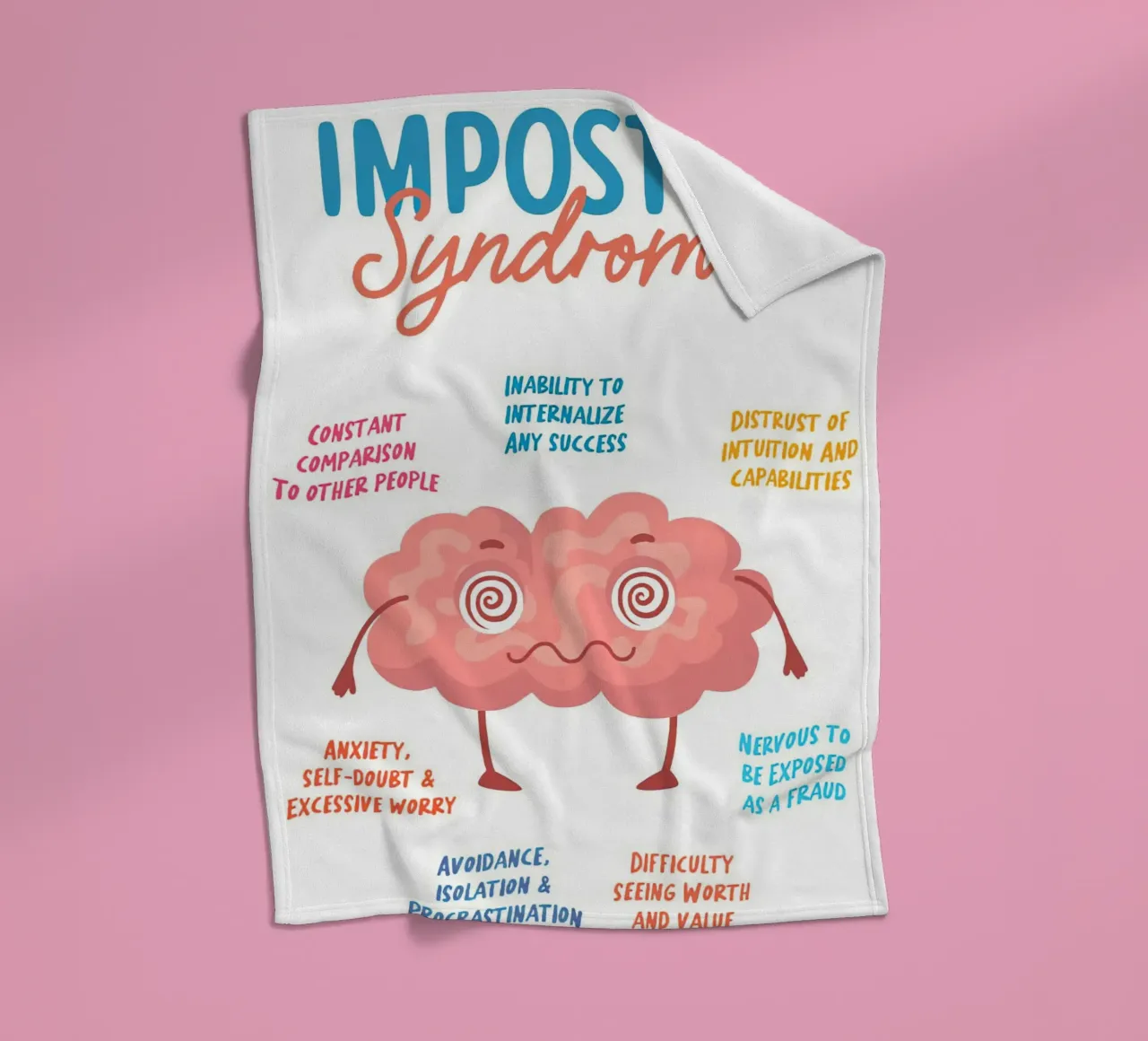 sindrome dell'impostore coperta in pile da Eva Rogers