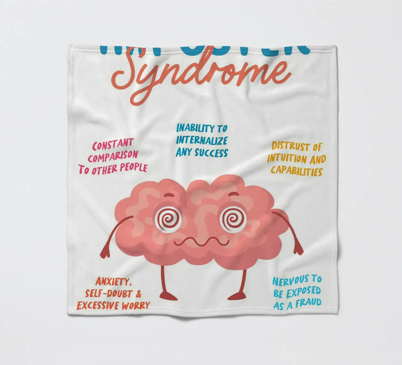 sindrome dell'impostore coperta in pile da Eva Rogers