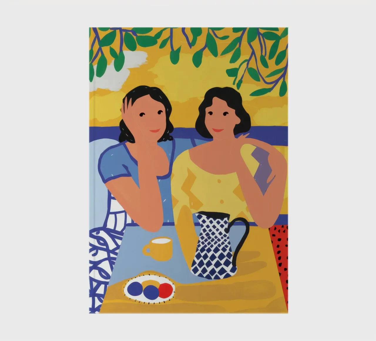 Sharing a Drink notebook by Flock Reverie