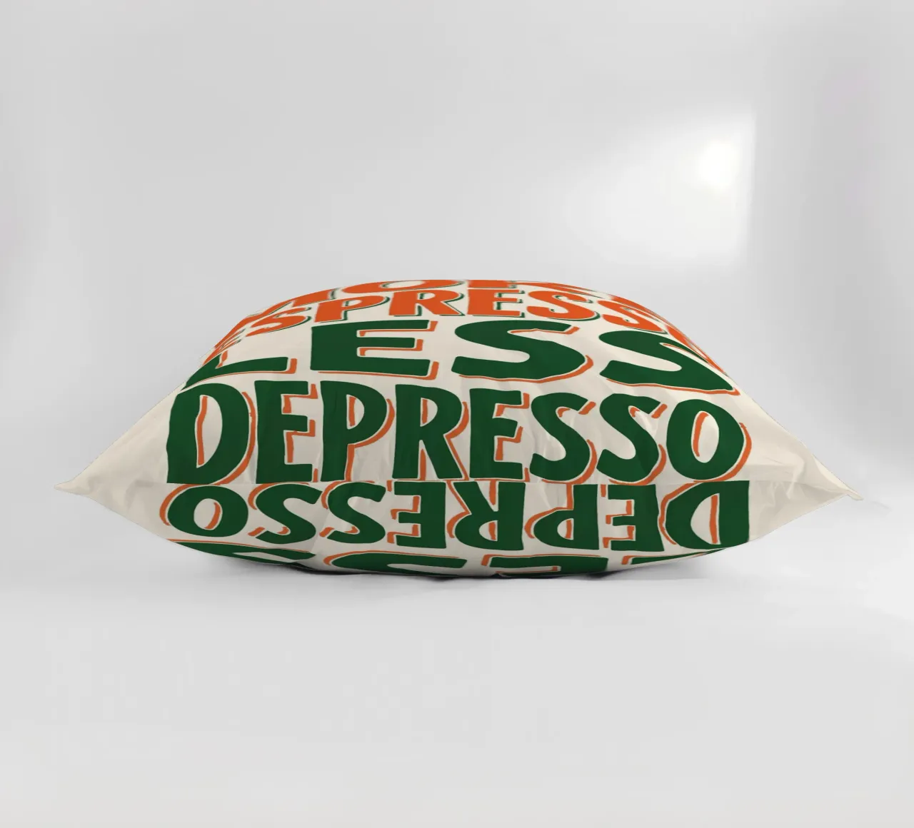 More Espresso, Less Depresso - Espresso Yourself cuscino da KUNSTstück