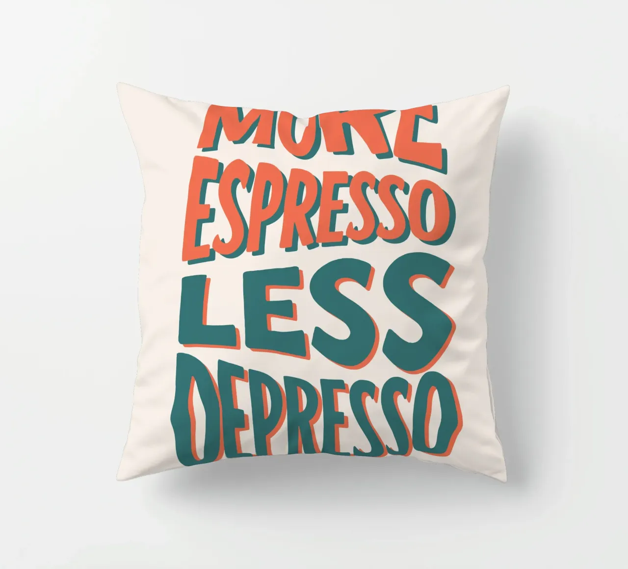 Coffee > Sadness cuscino da QuooodZ by MooodzArt