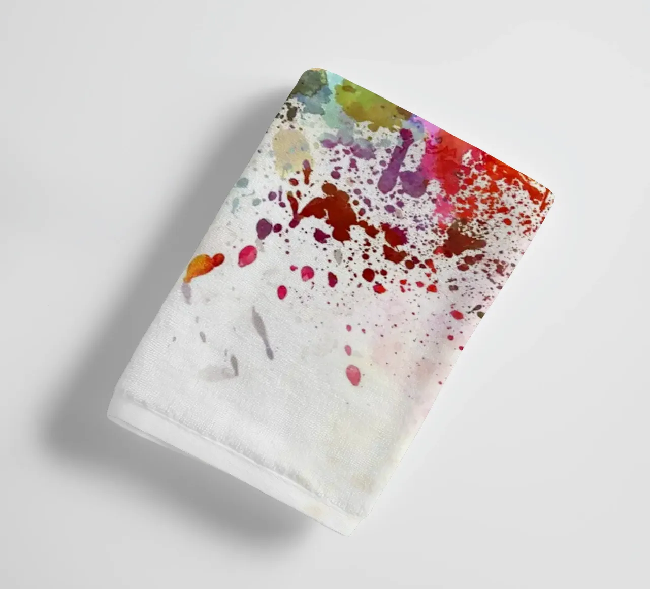 Stuttgart skyline towel by Point and Art