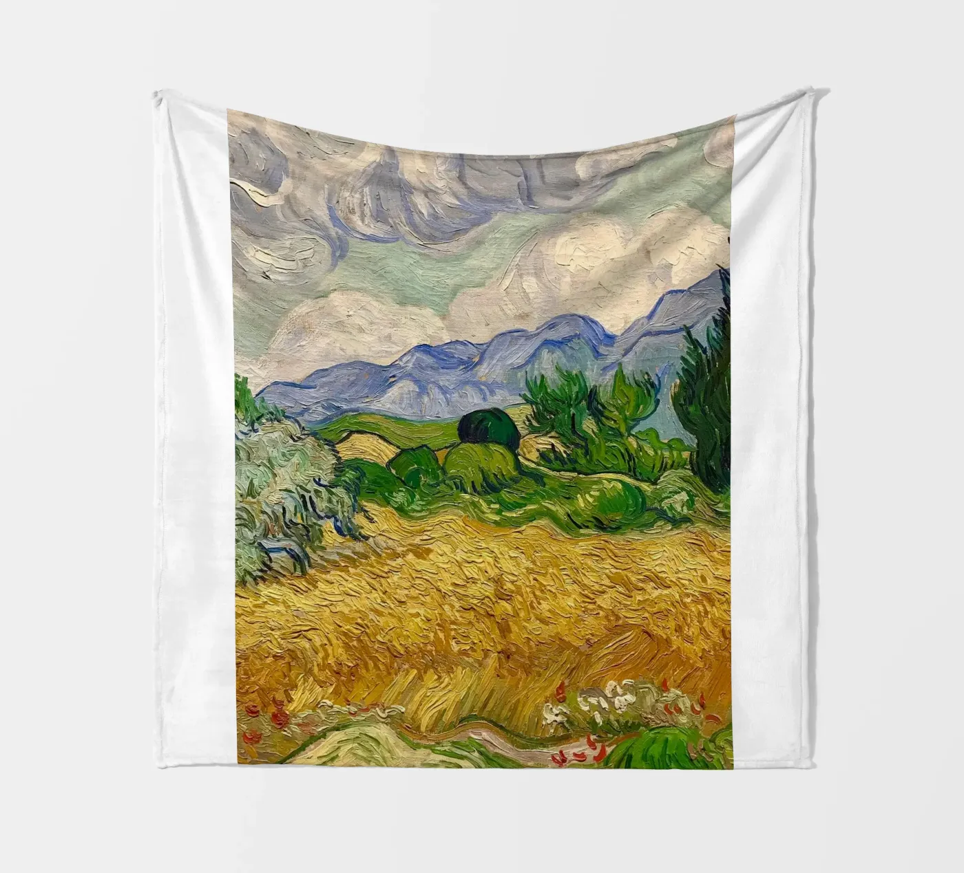 cloudscape undulating hills coperta in pile da cloud shop