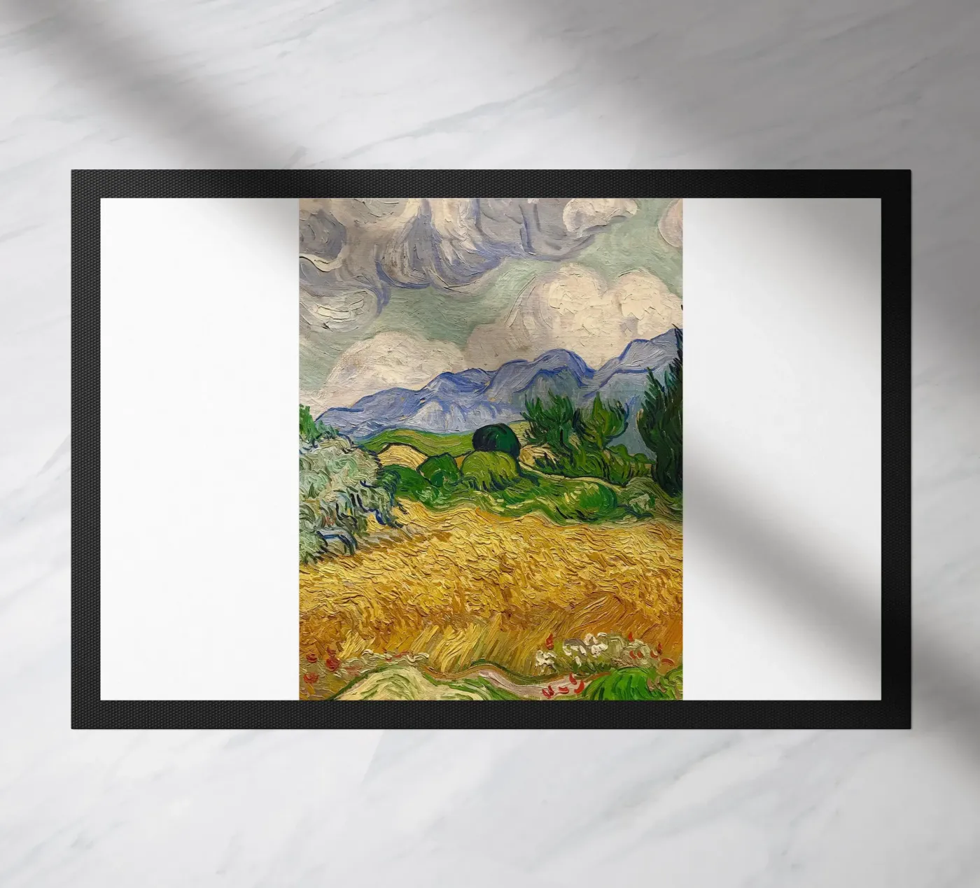 cloudscape undulating hills doormat by cloud shop