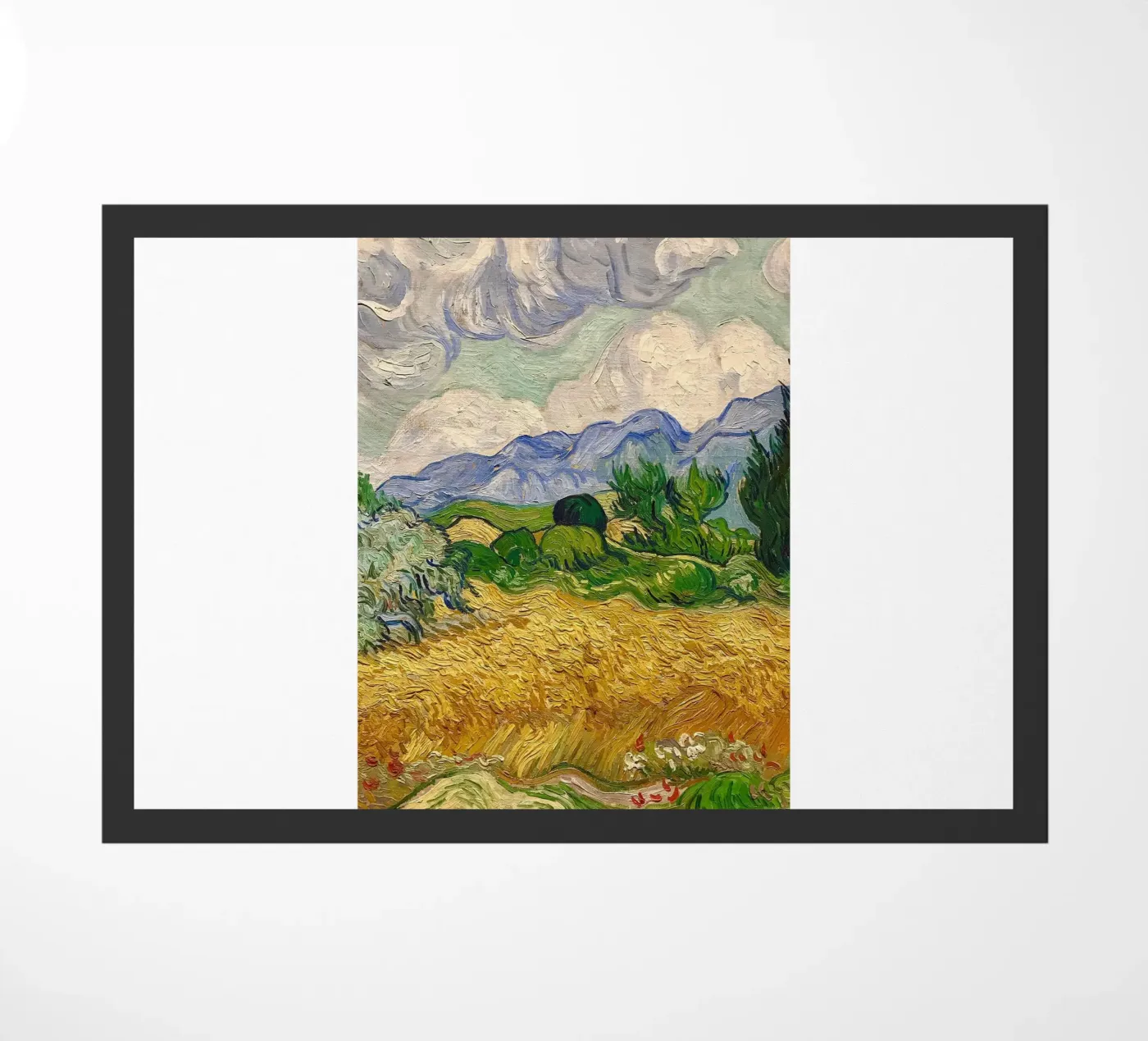 cloudscape undulating hills doormat by cloud shop