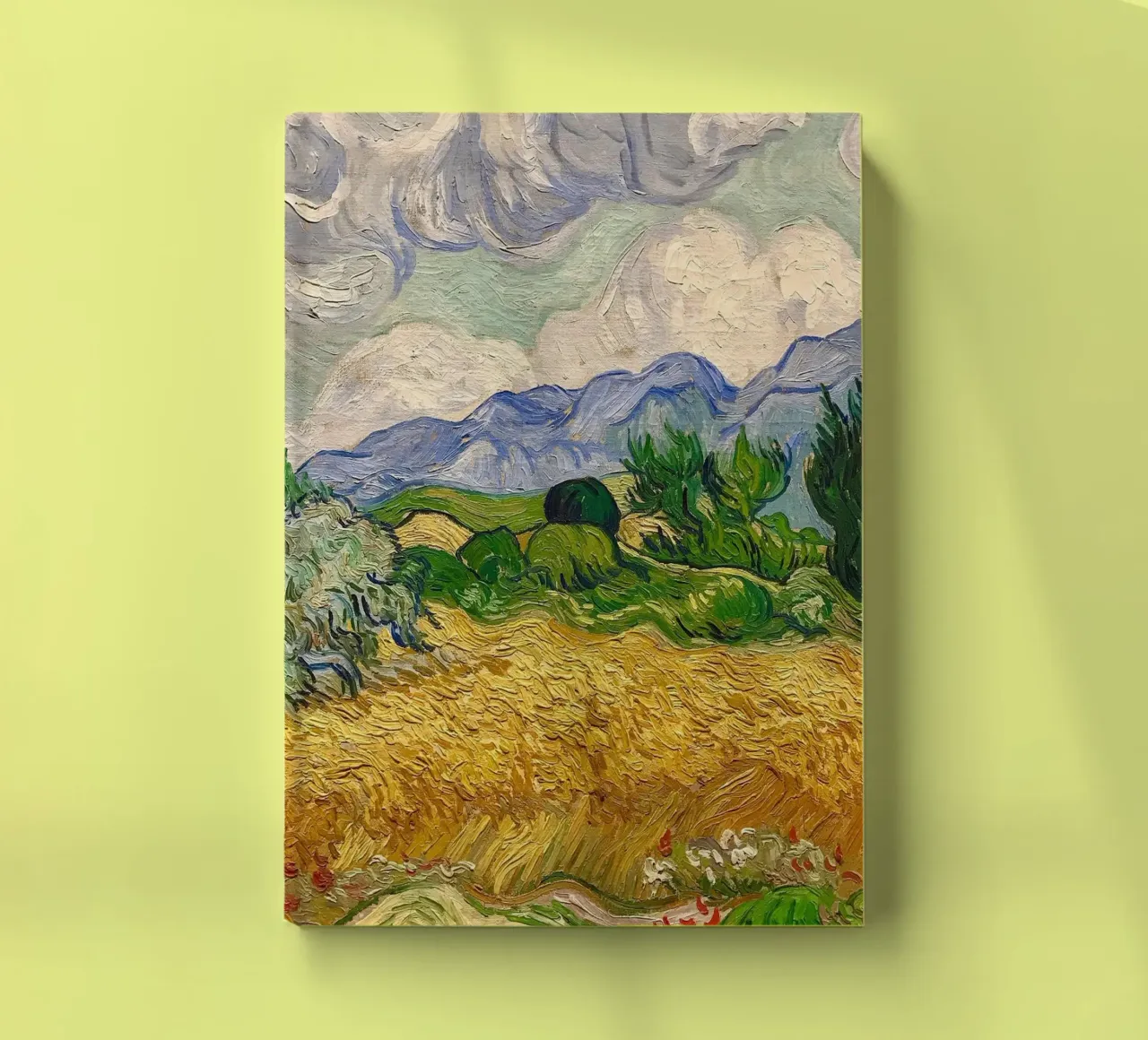 cloudscape undulating hills notebook by cloud shop
