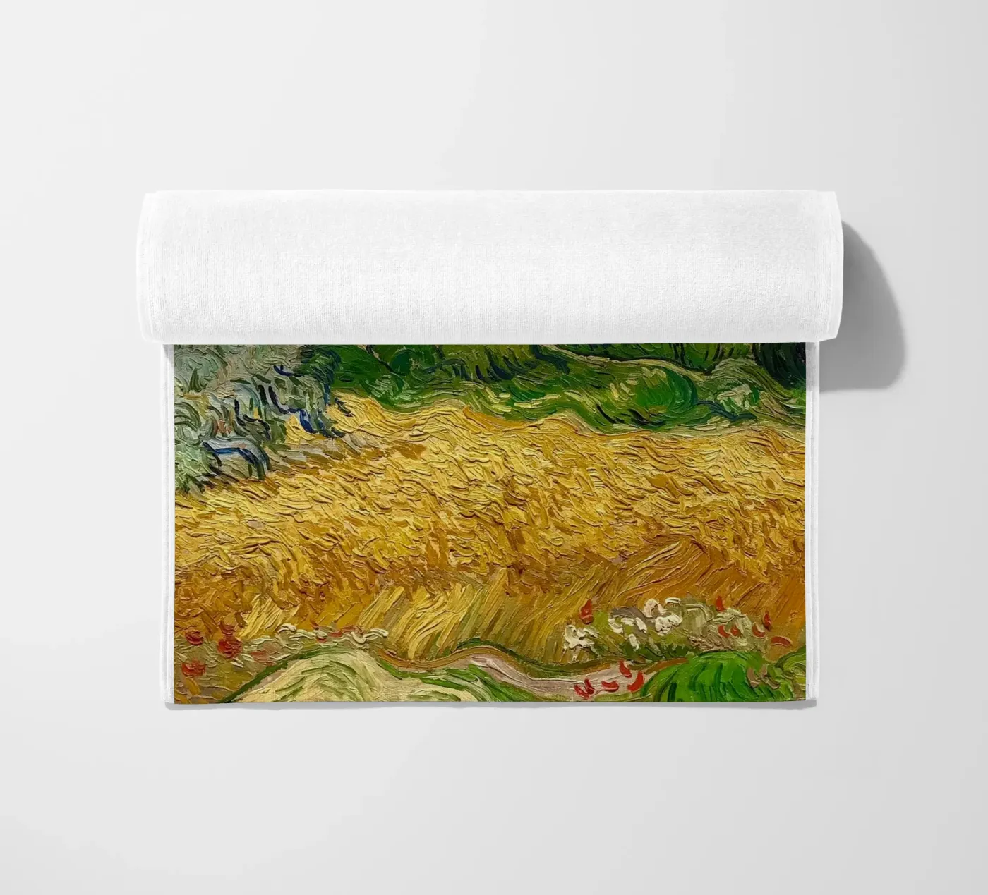 paesaggio nuvoloso colline ondulate telo mare da cloud shop