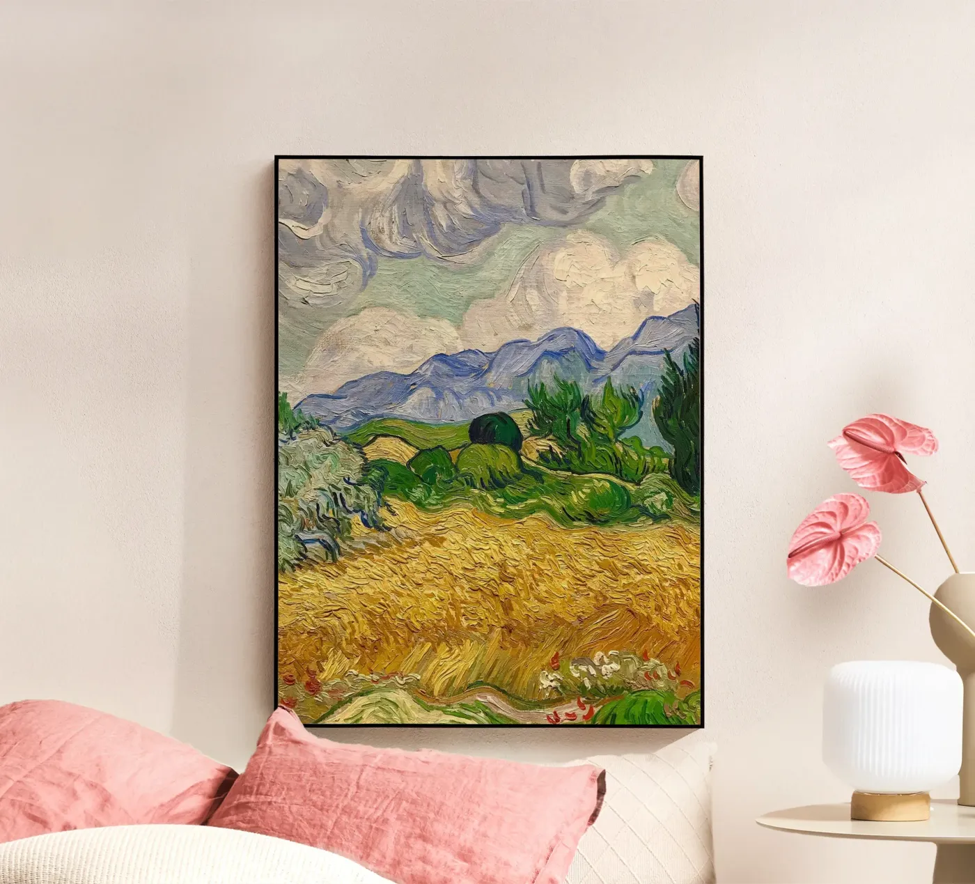 paysage de nuages collines ondulantes plexiglas de cloud shop