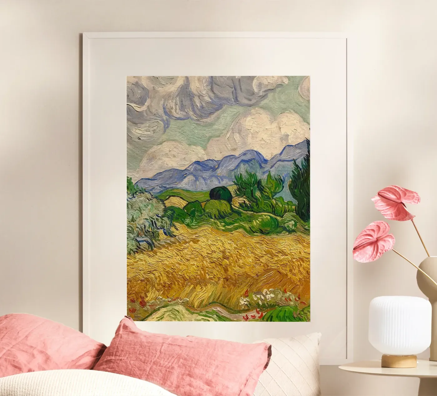 cloudscape undulating hills poster da cloud shop