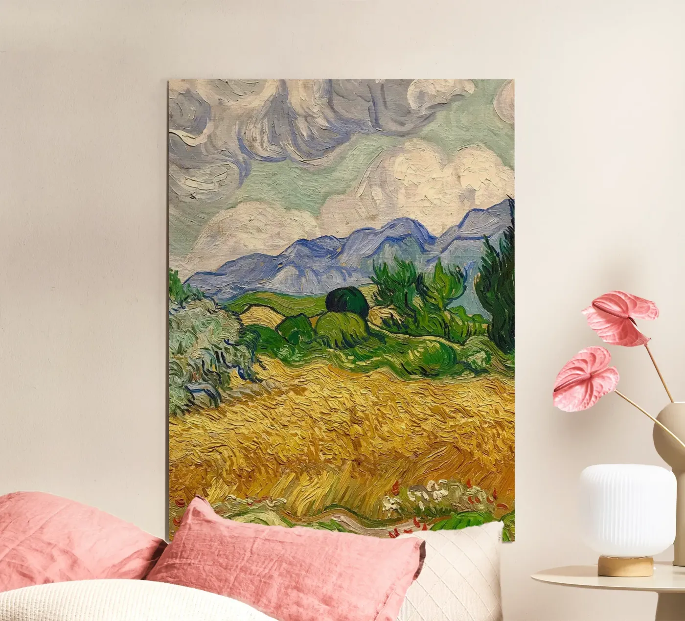 cloudscape undulating hills poster da cloud shop