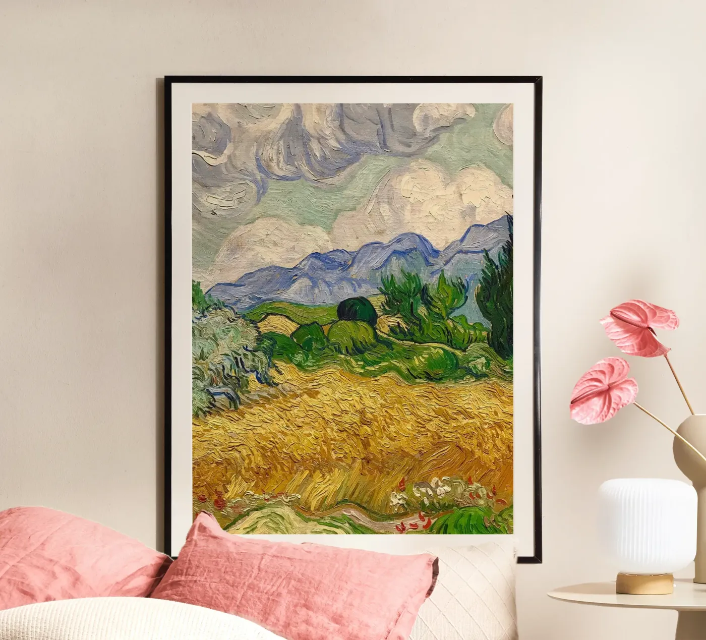 cloudscape undulating hills poster da cloud shop