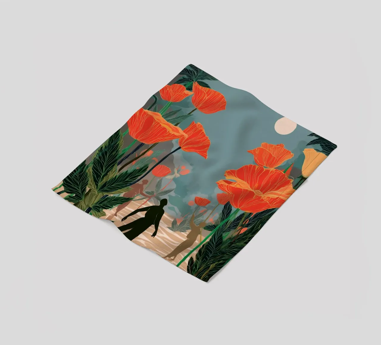 The Flowers Remember Us coperta in pile da Clara August