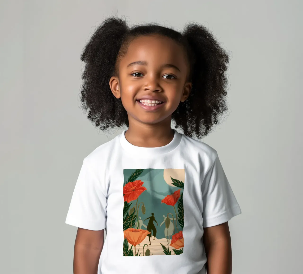 The Way We Moved Through Flowers t-shirt bambini da Clara August