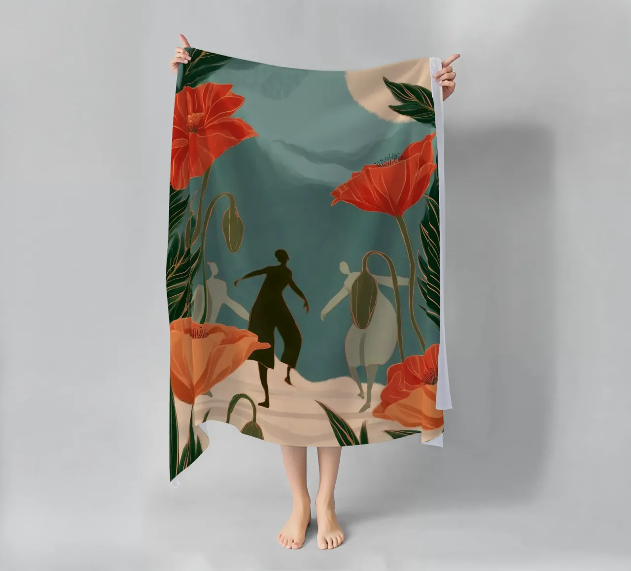 The Way We Moved Through Flowers telo mare da Clara August