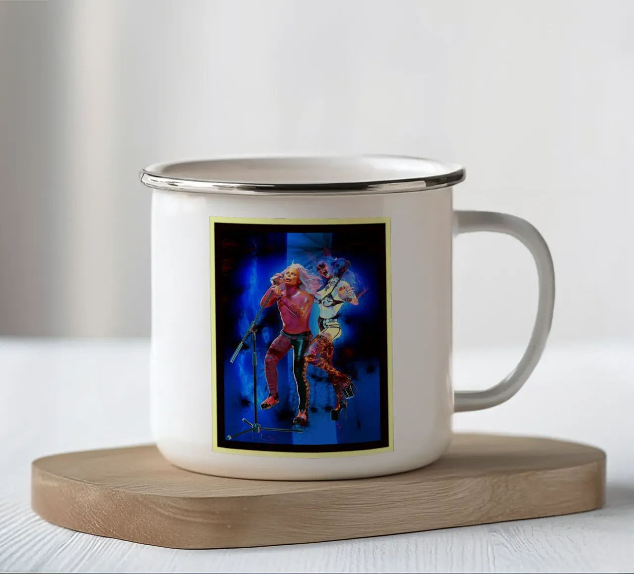 Lato selvaggio tazza in smalto da the-witcher