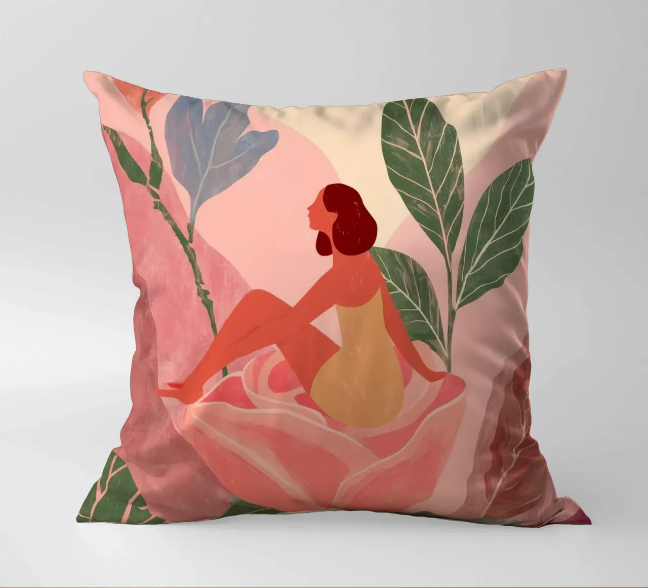She Grew Herself a Garden cuscino da Clara August