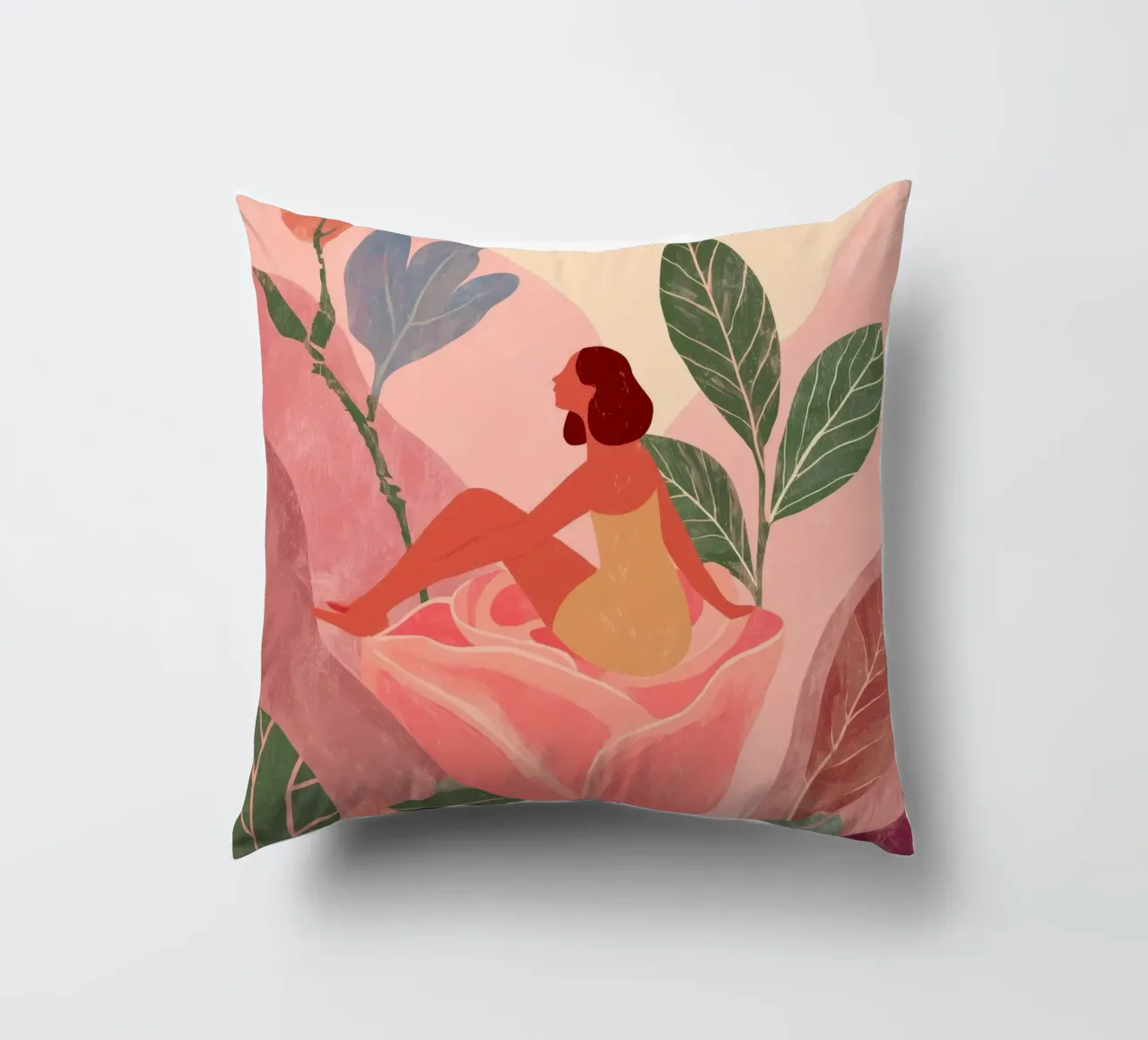 She Grew Herself a Garden cuscino da Clara August