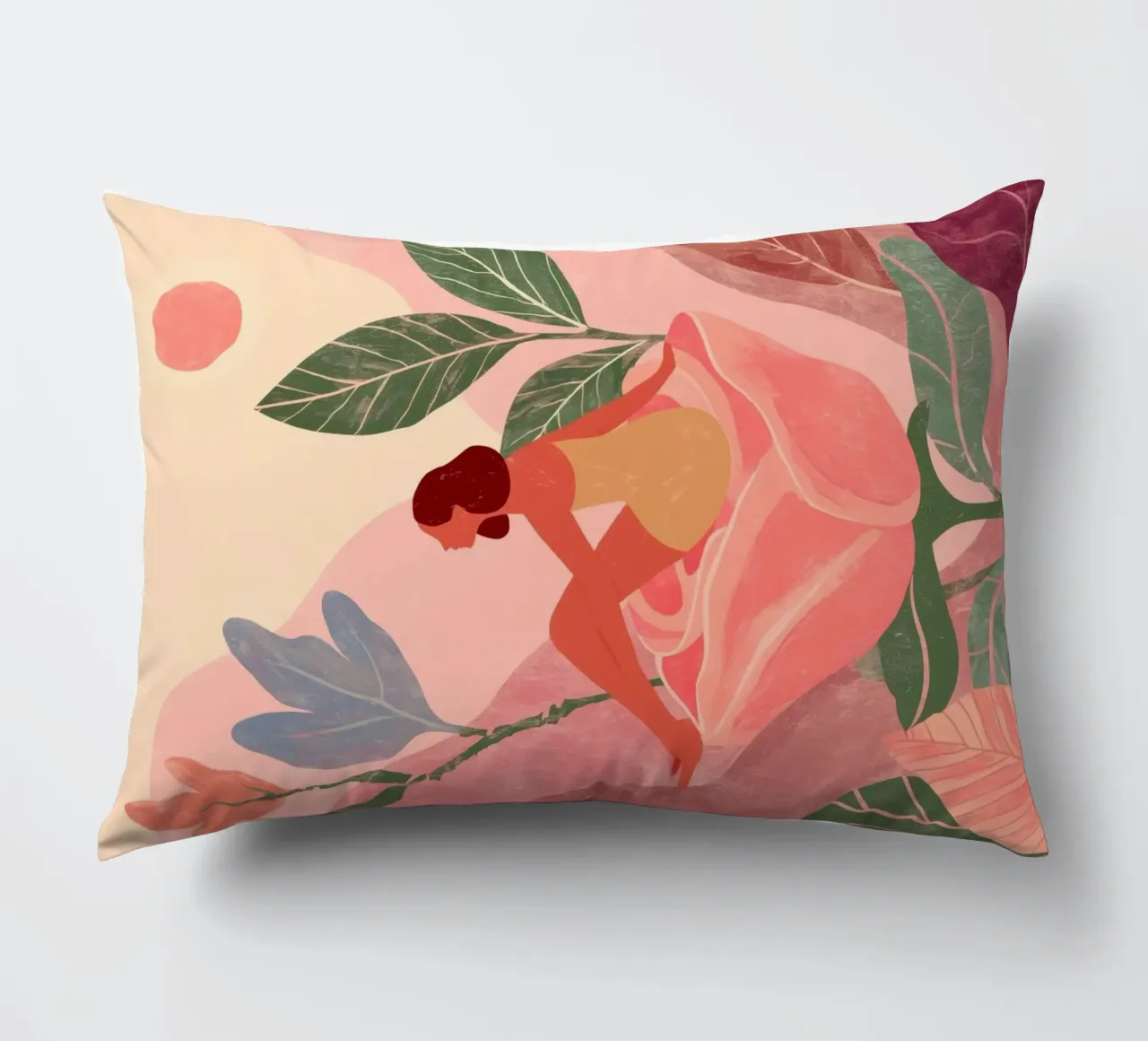 She Grew Herself a Garden cuscino da Clara August