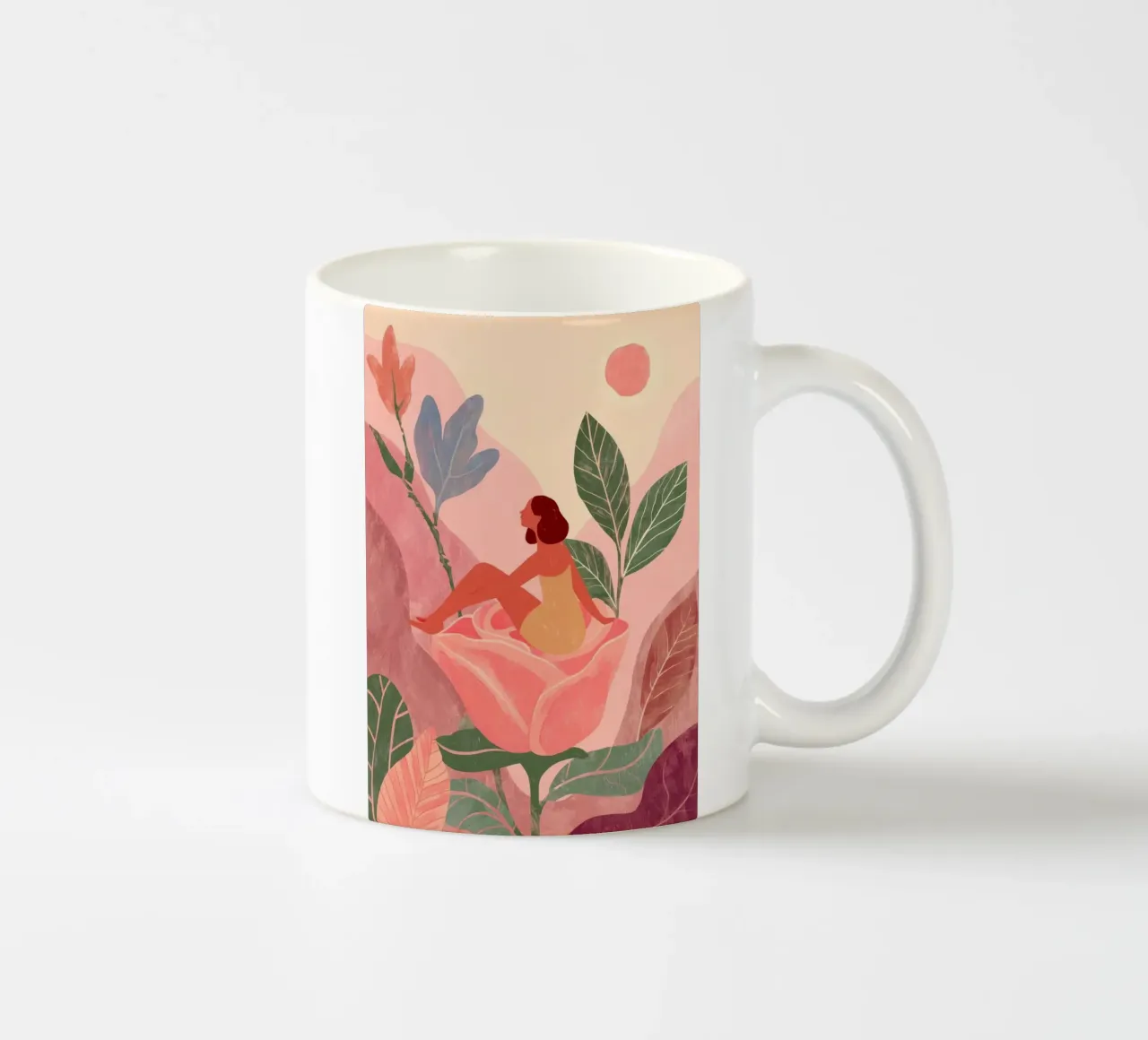She Grew Herself a Garden tazza in ceramica da Clara August