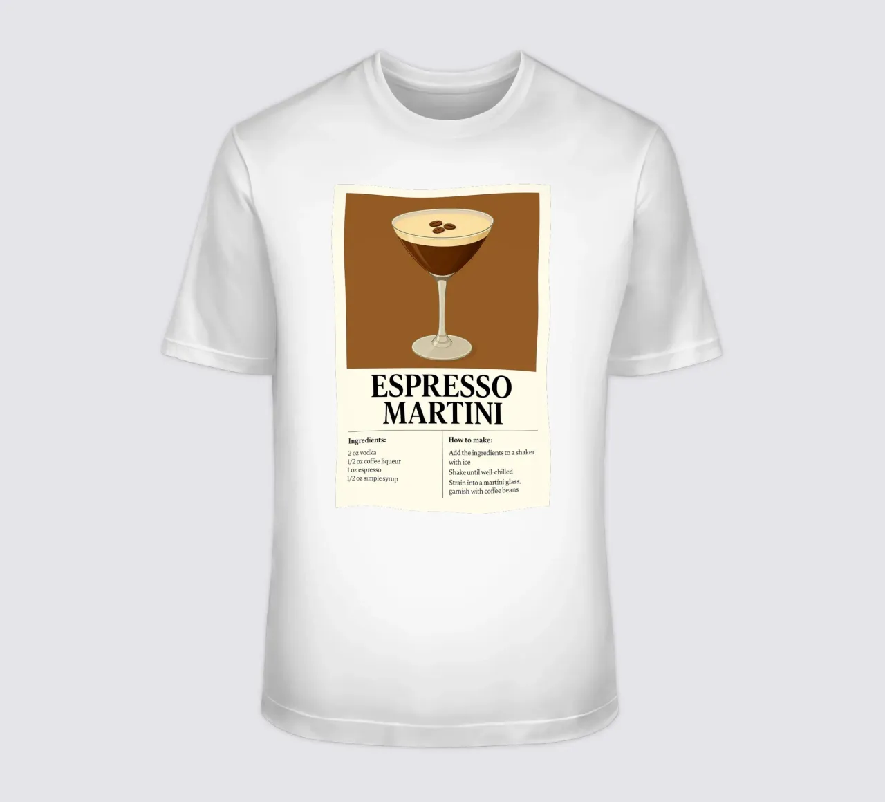 How to make Espresso Martini t-shirt da KevKon