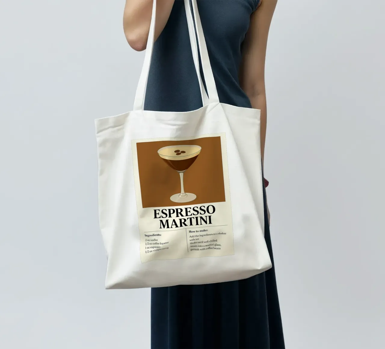 How to make Espresso Martini borsa in juta da KevKon
