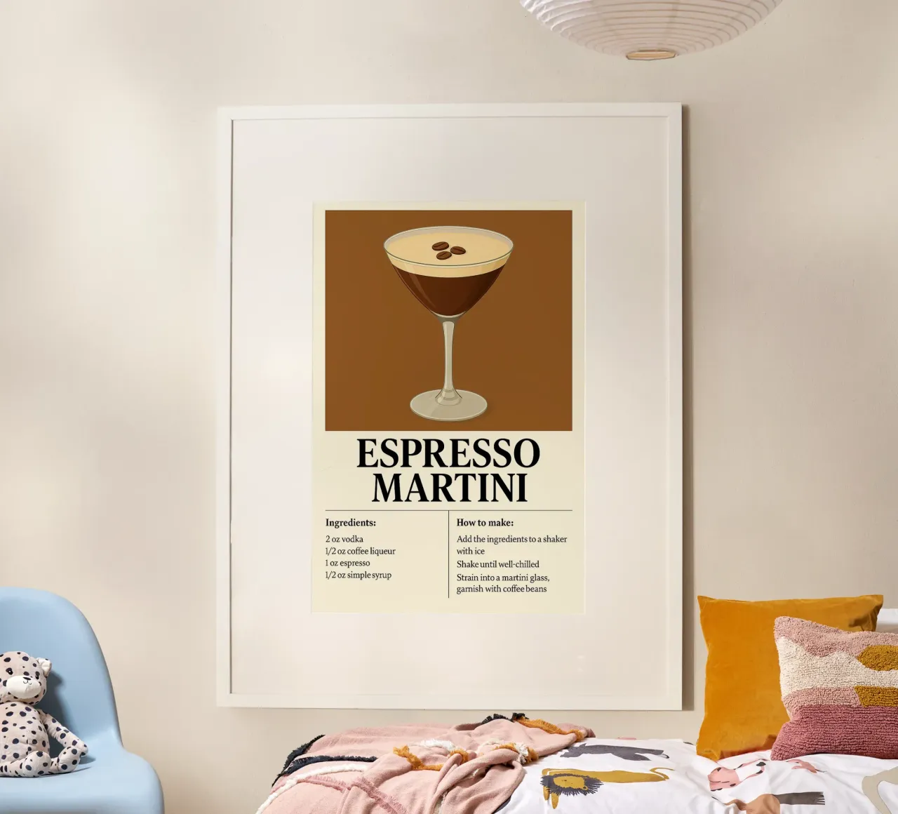 How to make Espresso Martini carta hahnemühle da KevKon