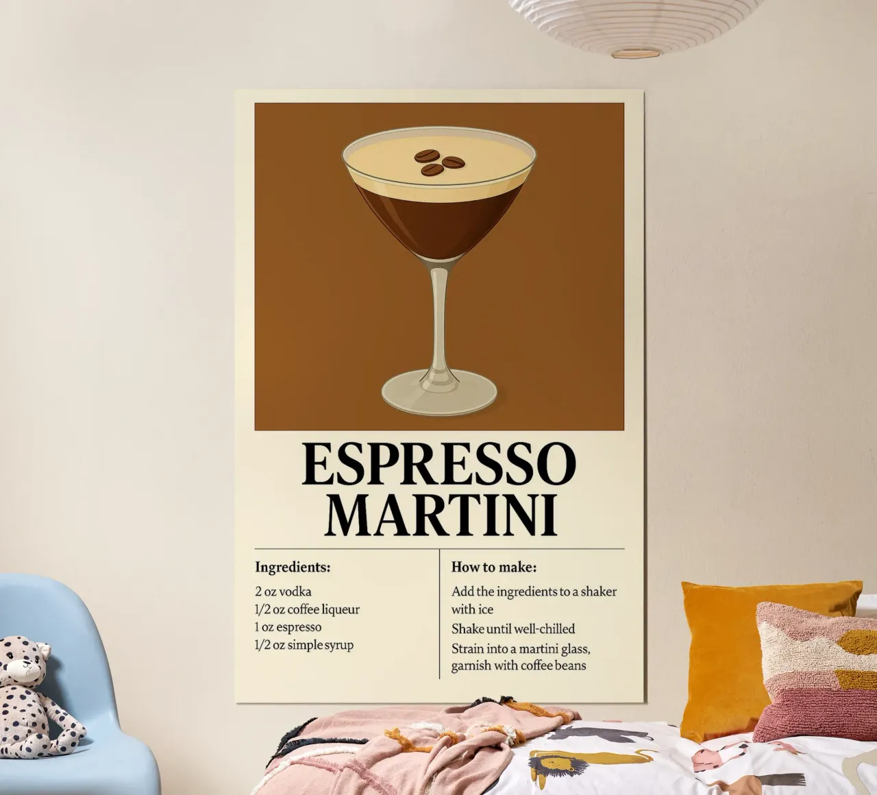 How to make Espresso Martini carta hahnemühle da KevKon